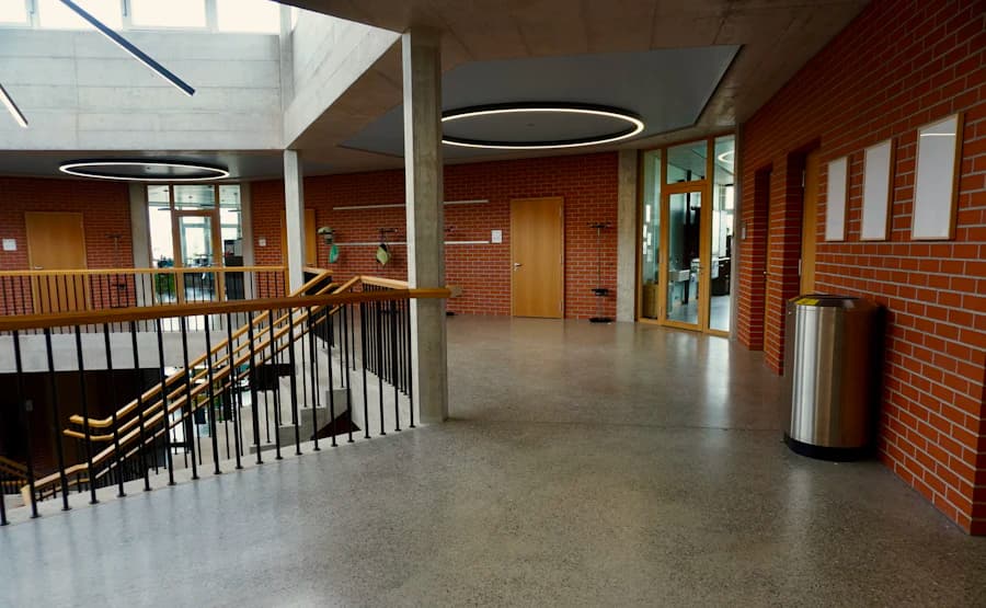 Healthcare & Education concrete and epoxy flooring example by Concrete Doctor