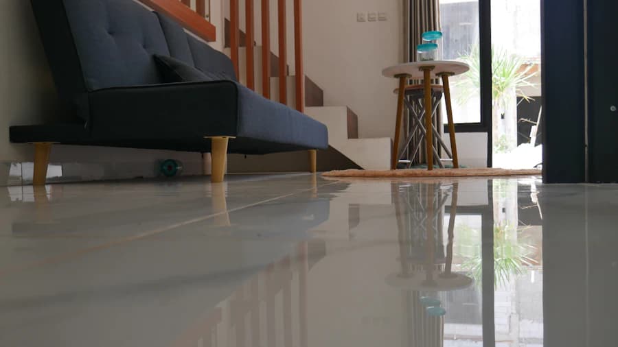 Residential concrete and epoxy flooring example by Concrete Doctor